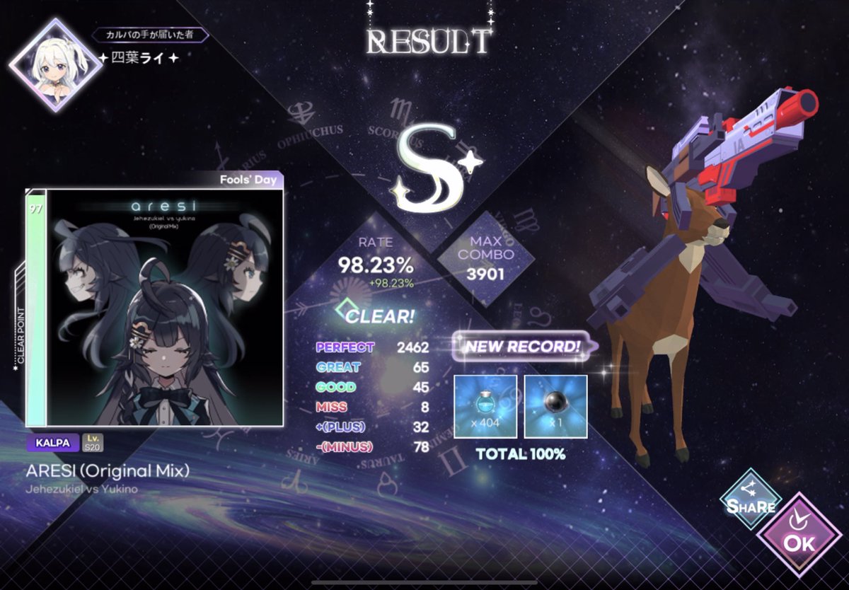 428rai's tweet photo. エイプリルフール限定譜面の動画をたくさんアップしたからみてね✨

【KALPA】ARESI (Original Mix)【エイプリルフール限定】 
https://t.co/FC3s2OZcOJ @YouTubeより

#Rhythmgame #KALPA #AprilFoolsDay #AprilFoolsDay_KALPA #AprilFoolsDay_DEEEER @KalpaOfficial https://t.co/QghEub1UzQ