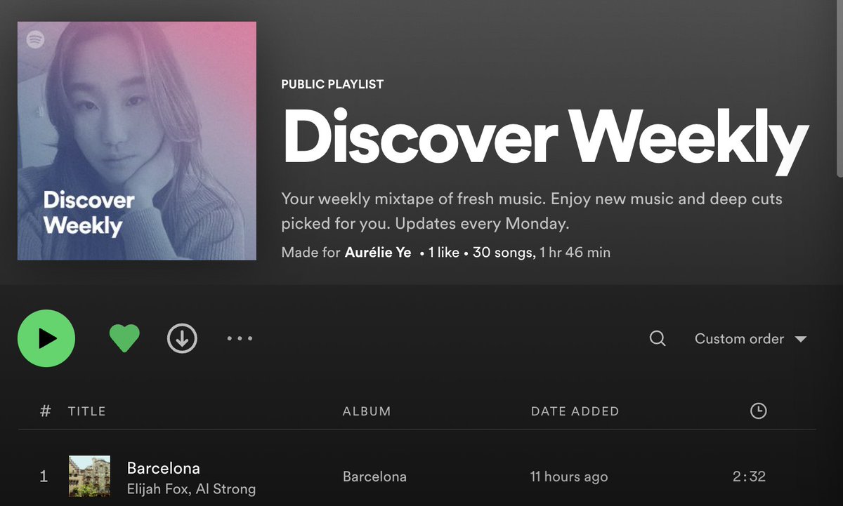 orlyyeh's tweet photo. soooo is @Spotify providing historical location-based song recommendations now? https://t.co/Bf1gTeNehL