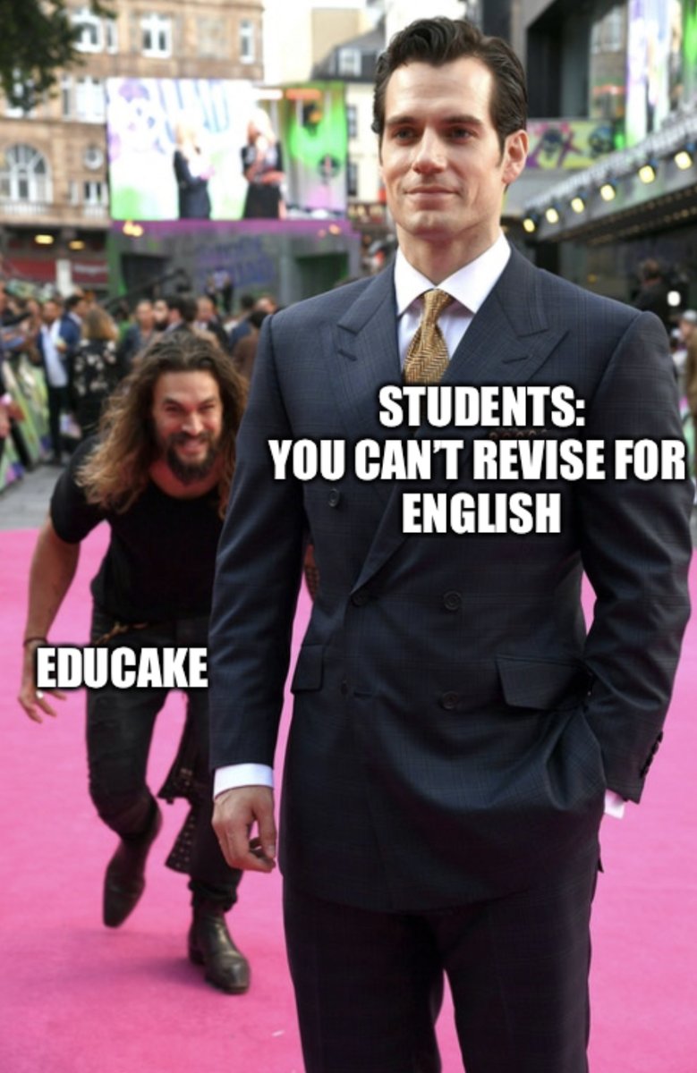 English teachers make the best memes. Congrats to the one who sent us this winning entry in our meme contest! 😆