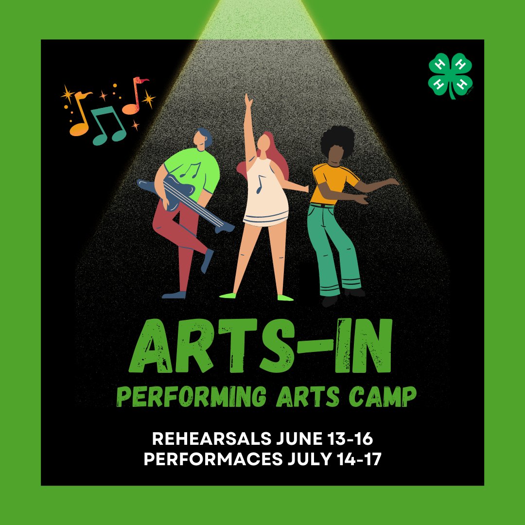 RamseyCounty4H's tweet photo. Through Arts-In Performing Arts Camp teens will rehearse and learn a musical production to be preformed at the Ramsey County Fair! Learn more and join us! https://t.co/3qi6PZKouX https://t.co/6Hk1YpVscg
