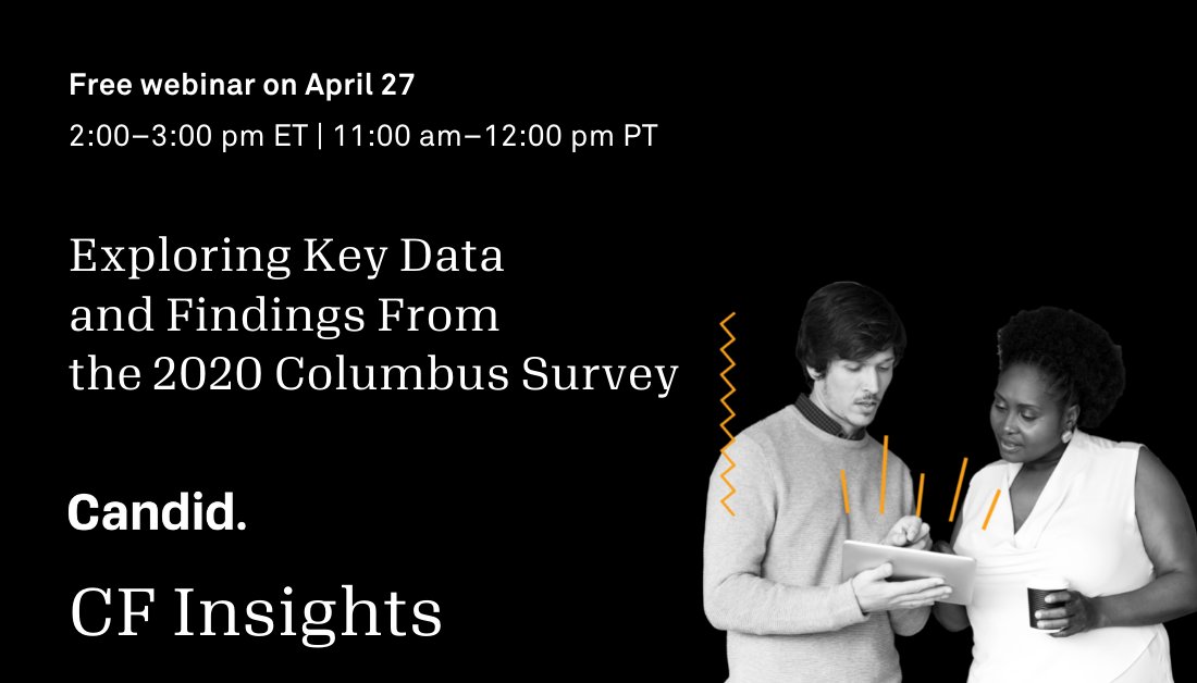 How can your community foundation leverage peer data to inform internal decision-making? Join us on 4/27 for our FREE webinar: bit.ly/38m8FtH