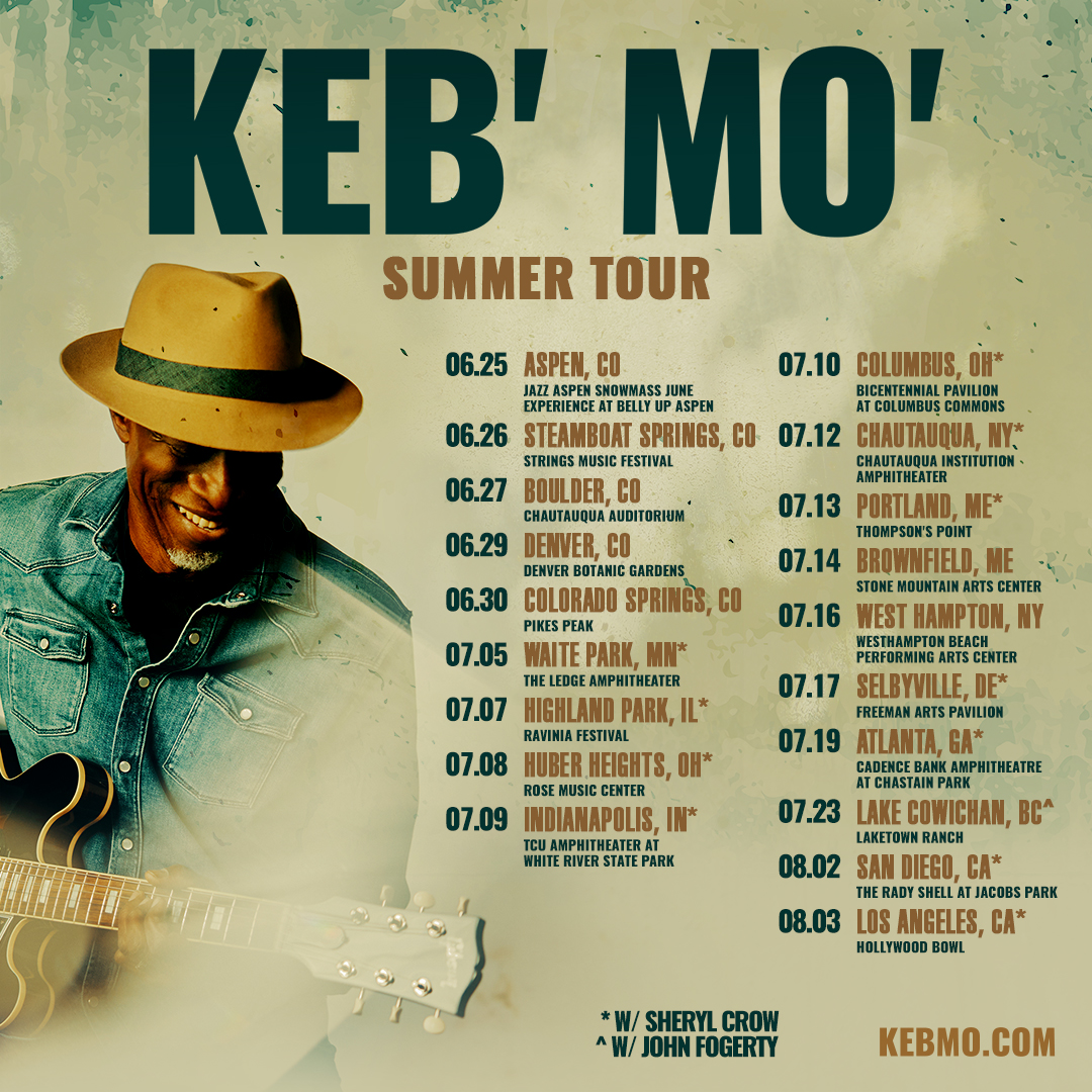 kebmomusic's tweet photo. Check out my upcoming Summer tour featuring several dates with @SherylCrow , as well as one with @John_Fogerty. Tix and more info: https://t.co/rksgPt1TMP#tour https://t.co/9PswZAtUjZ
