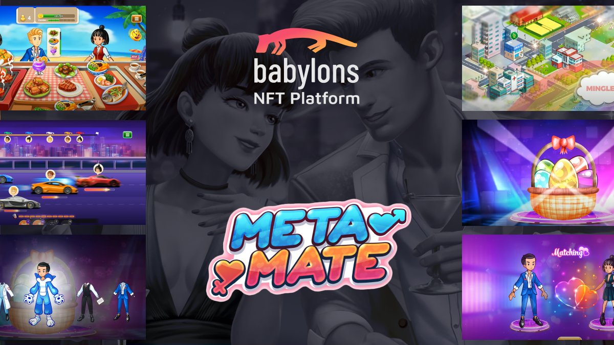 📢 Happy to Announce Babylons #IDO In Partnership With <a href="/MetaMate_NFT/">MetaMateNFT</a> 🍸A Unique Social and Dating Metaverse with Many Casual and Fun Mini Games

⏰ IDO Starts on April 7 at 12.00 PM UTC

📕 More Details:
blog.babylons.io/metamate-ido-o…

Stay Tuned! $BABI $MTM 🚀