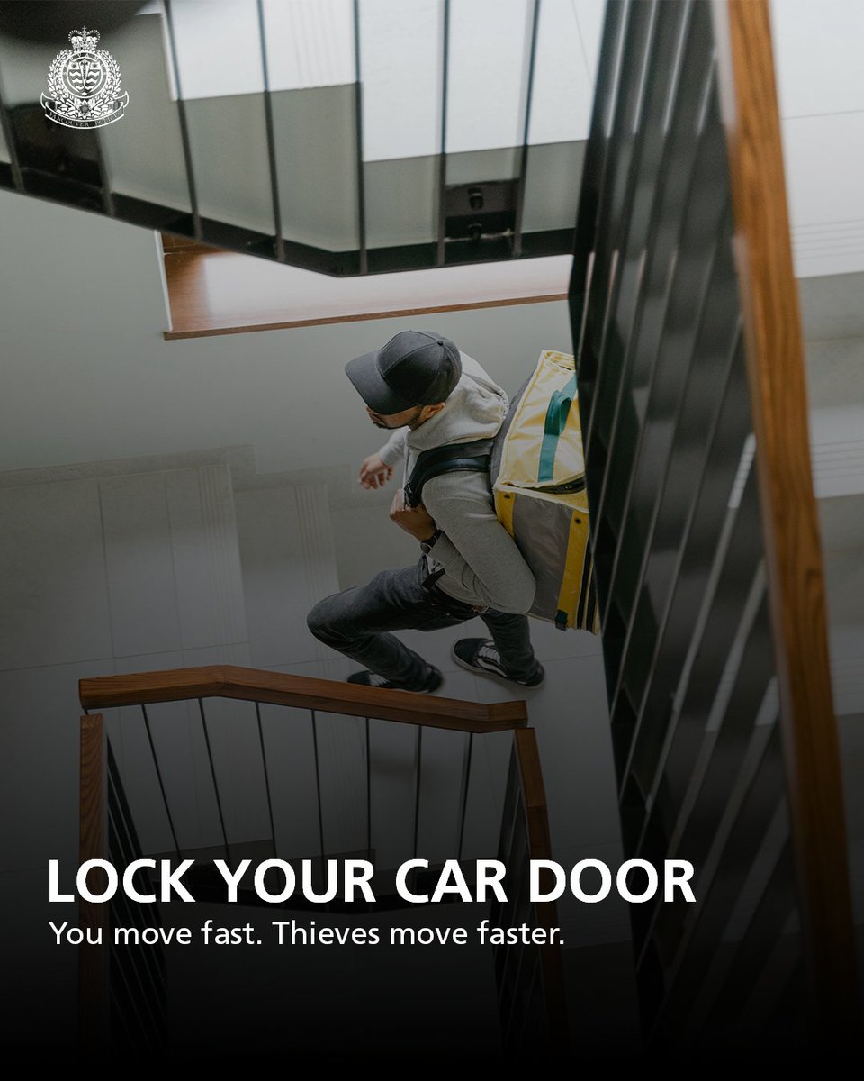 VancouverPD's tweet image. You're delivering take-out, or maybe stopping to pick up milk from the store.

You'll only be a second, so don't bother turning off your car, or locking the doors.

Will your car be there when you get back?

April is #AutoCrimeEnforcementMonth

#BeCarSmart #StopAutoCrime