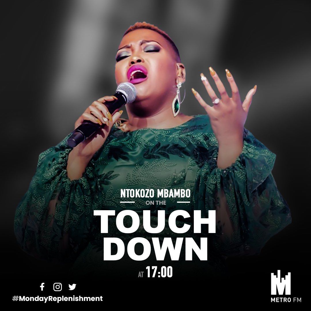 NtokozoMbambo's tweet photo. LIVE right now!! The FIRST  #MondayReplenishment with @iamtbotouch on @METROFMSA

💯✨💖😍 https://t.co/6qR5SsmKCC