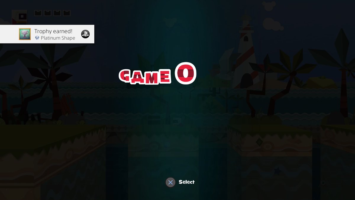 GamerGuyKevin's tweet photo. #FlatKingdom A super-easy #platinum game. Really enjoyed this quirky, fun #shapeshifting (using circle, triangle or square) #puzzlegame. You can platinum in about 20-40mins. #indie #indiegame #gamedev #indiedev #PS4Share #PS5Share #PlatinumTrophy https://t.co/WeYGrt6feL