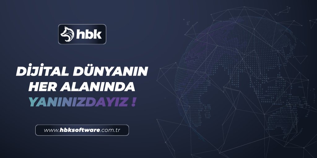 hbksoftware's tweet photo. DİJİTAL DÜNYANIN HER ALANINDA YANINIZDAYIZ !

Detaylı bilgi için;
https://t.co/PzGGE0PXIO

#hbksoftware #yazilim #grafiktasarim #webgelistirme #mobiluygulama #sosyalmedyayonetimi #dijitalpazarlama #seo #sem #itdanismalik #istanbul #turkey #izmir #ankara https://t.co/91Eky9Hjp4