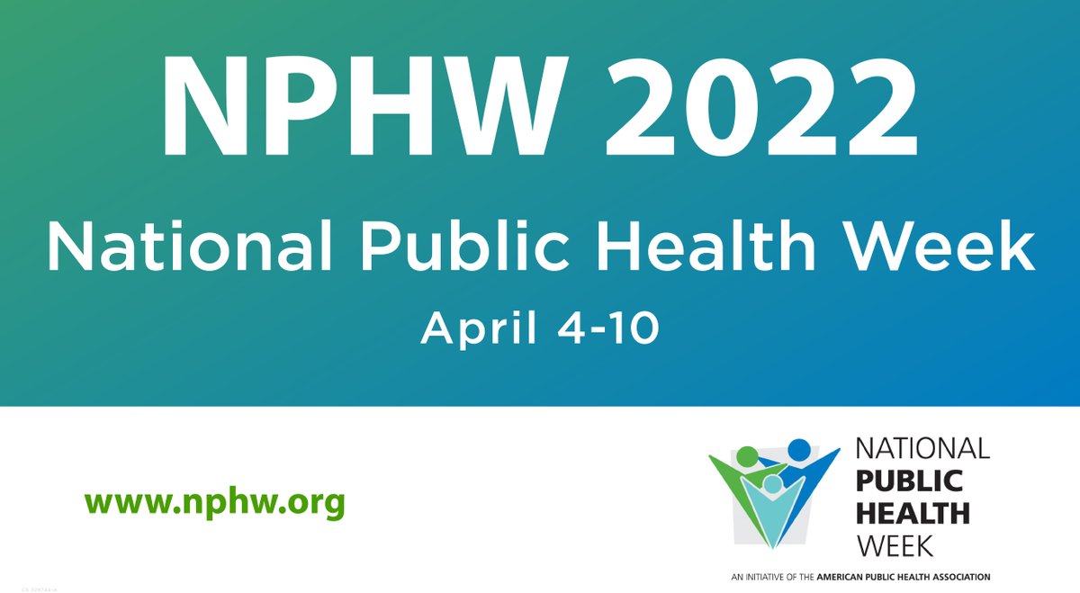 CDCgov's tweet image. This week, CDC joins APHA @PublicHealth to celebrate #NPHW. As the nation’s public health agency, we thank public health workers for their hard work to protect the health and safety of communities and slow the spread of #COVID19. #ThankYouPublicHealth
nphw.org