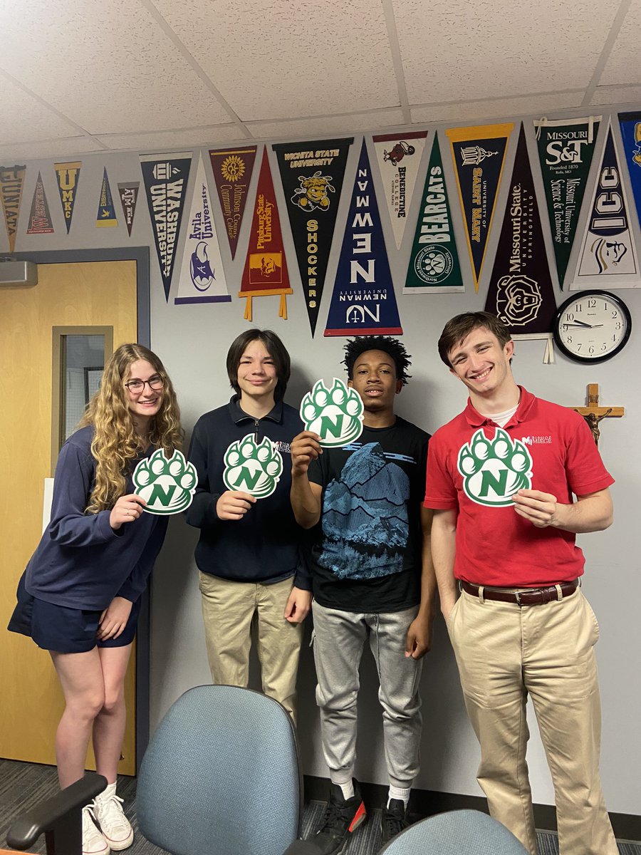 NW_Debrielle's tweet photo. No better way to start the week than talking about @NWMOSTATE!!! These students at @BishopMiegeHS were full of questions and excitement about Northwest 🤩 https://t.co/k0OL8X8p00