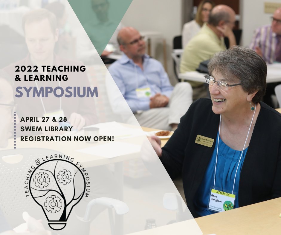 wmstli's tweet photo. 🎉 After a two-year pandemic hiatus, the Teaching &amp; Learning Symposium is returning and registration is now open!

We're excited to celebrate innovative and effective teaching methods and unique learning experiences.

Learn more &amp; RSVP TODAY: https://t.co/LkQorDa7Qw https://t.co/dIZuZnNEtD
