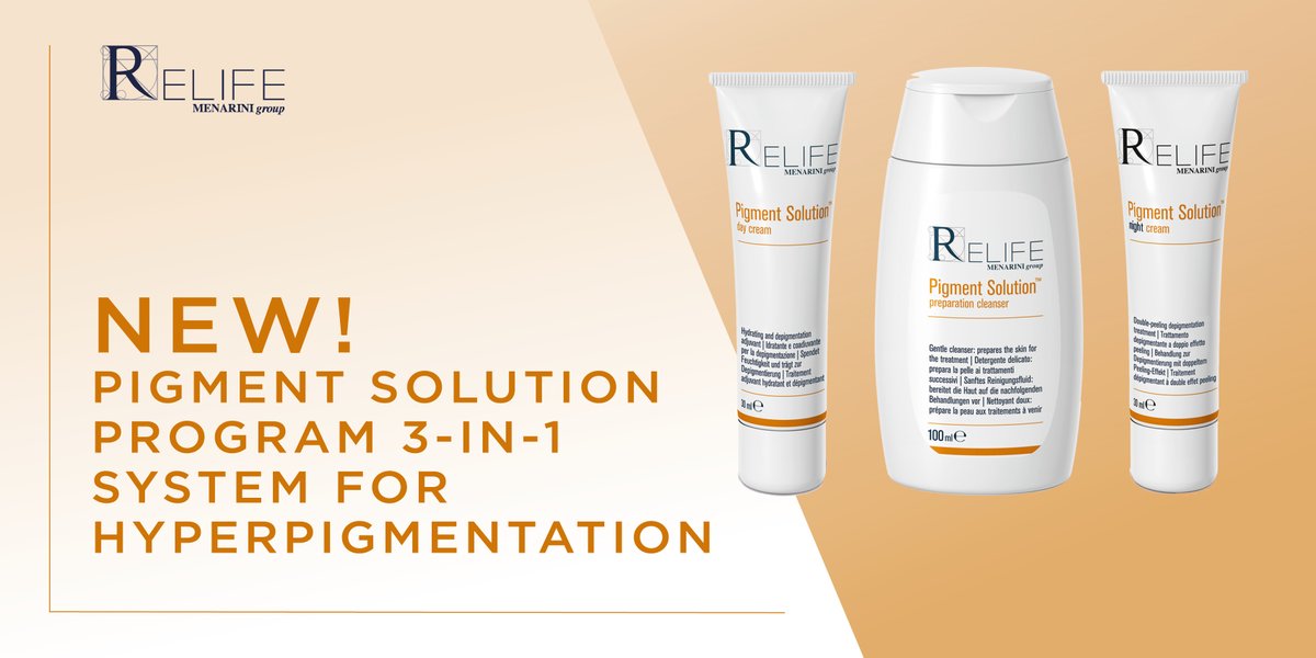 RELIFEIrl's tweet photo. Pigment Solution Program is a 3-in-1 kit that is a clinically proven effective, non-medical programme for hyperpigmentation and melasma, and can be used daily. #hyperpigmentation #melasma #myskinsayshowifeel #skincare https://t.co/ccx1RObtMZ