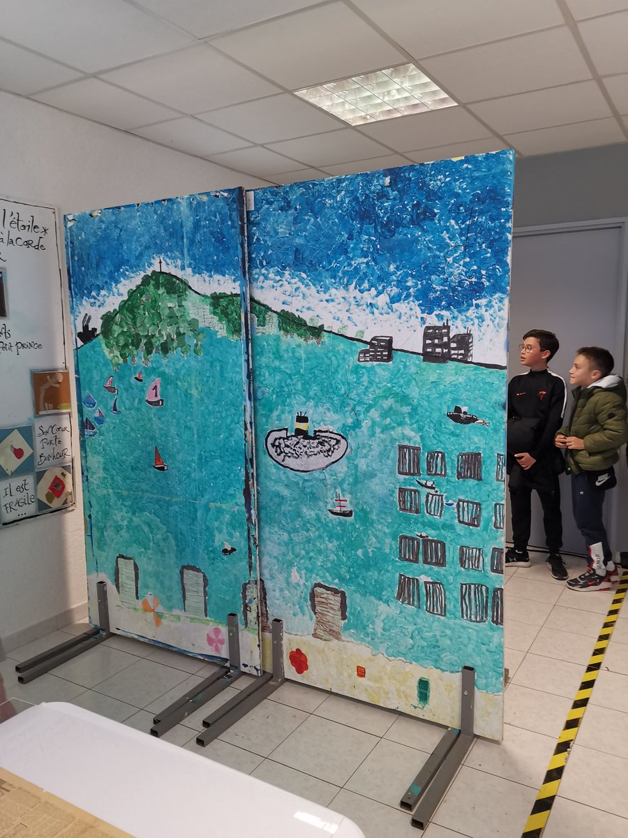 Sete_agglo_med's tweet photo. #CGEAC Restitution ce 31 mars du #projet « Mazet, Mon école et Moi » par les élèves de l’école balarucoise « Le Petit Prince » (dessins, maquettes…), partis à la découverte du patrimoine culturel local et sensibilisés à l’#architecture. Bravo aux créateurs, applaudis de tous ! https://t.co/RzowZw5YpT