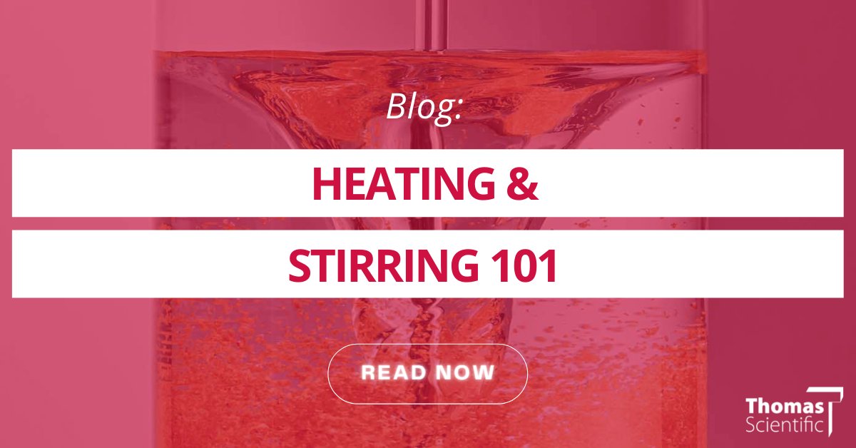ThomasSci's tweet photo. Do you when is it best to use a #Hotplate vs #Overhead Stirrer? Head over to our latest blog post to find out what's best to use for your applications
https://t.co/W3GF51g6gY
#labsupplies #labneeds https://t.co/cSL5HZ7TNw