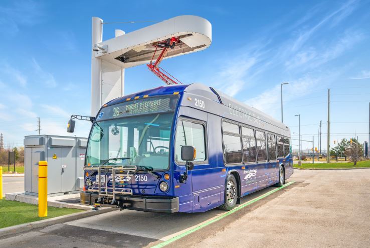 CityBrampton's tweet photo. Just released | City of #Brampton and @cib_en  achieve financial close on investment of up to $400M toward zero-emission buses for @BramptonTransit. Read the full release: https://t.co/u65EQKUQlA https://t.co/7LQwvPAlrh