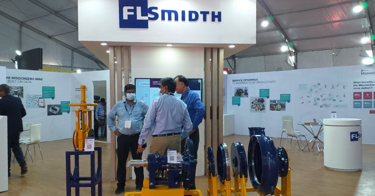 FLSmidth_Mining's tweet photo. A busy first day at @IME2022Expo, Kolkata. Looking forward to more great networking, exchanges of ideas and more conversations around the future of a more efficient mining. Join us at booth #R265 in Hall Red. Learn more: https://t.co/aeha8lA9ui https://t.co/FEB1wtdQGE
