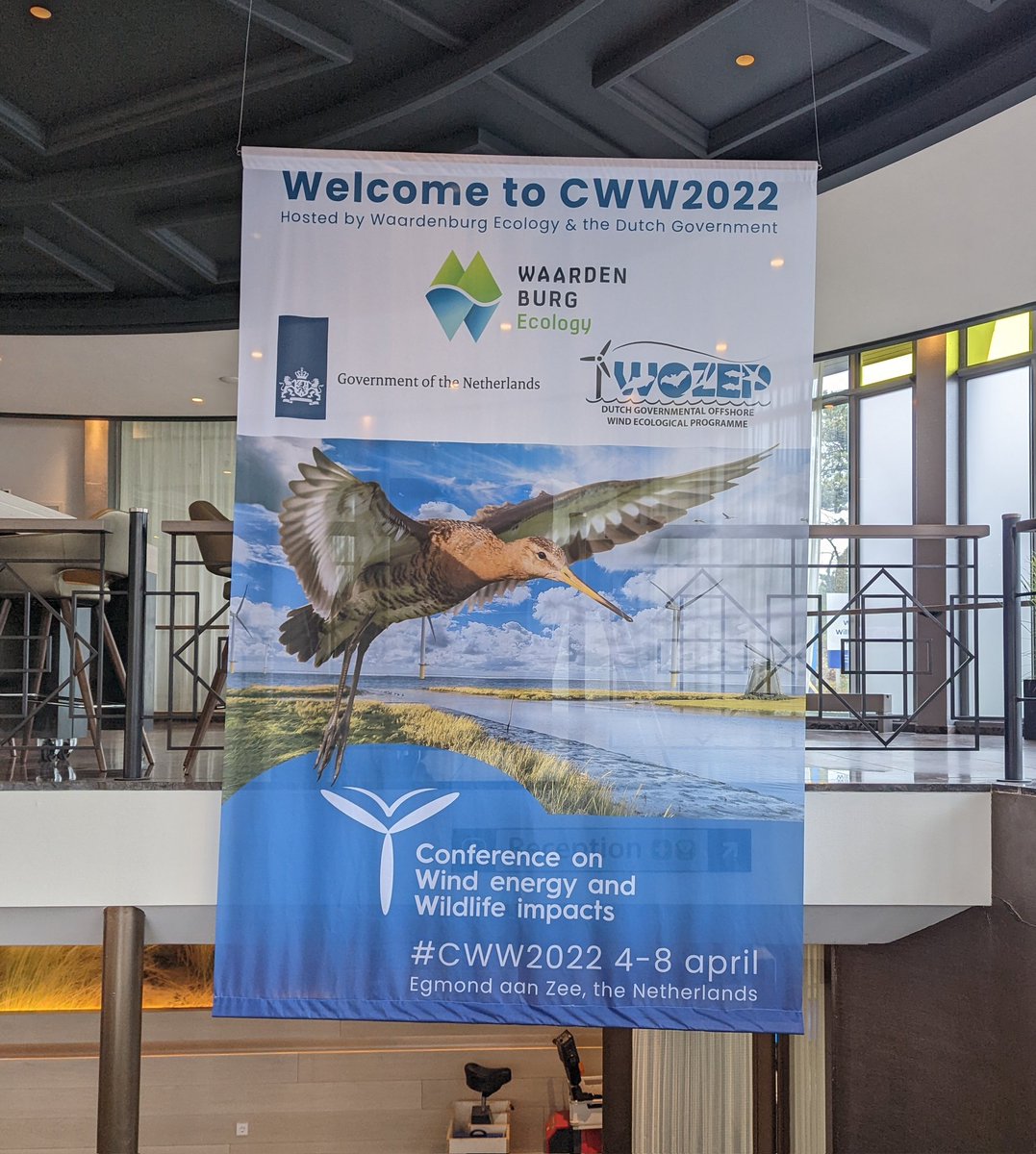 After a (very) early start, I've arrived and am excited about catching up with colleagues and collaborators at #CWW2022