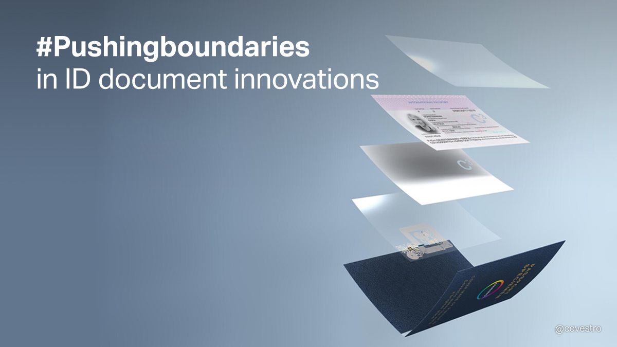 covestro's tweet photo. Join our Specialty Films ID experts at #Intergraf Currency+Identity from April 6 – 8, 2022 in Lyon, France at #booth44. Learn more about our latest PC & TPU films #solutions that help create highly secure citizen IDs with innovative security features: https://t.co/WkrMTNeghf https://t.co/MtBAfyktvu