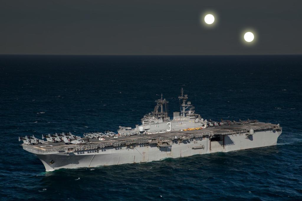 nypost's tweet photo. US warship was chased by two car-sized 'balls of light' UFOs https://t.co/CrWFo9lH0W https://t.co/fA9aor0L5x