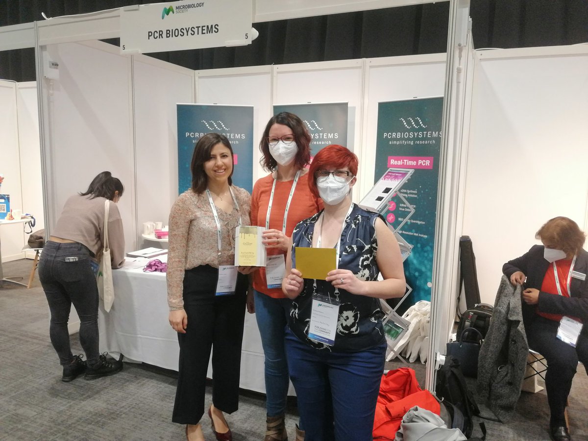 PCR_Biosystems's tweet photo. Congratulations to the winners of the 1st Golden Ticket Hunt. Enjoy your prize!
#Microbio22 #PCRBIO https://t.co/VoWKbvSveD
