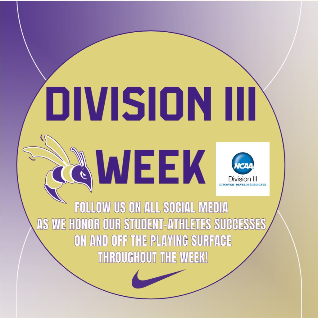 DC_Athletics's tweet photo. π¨ITβS DIVISION III WEEKπ¨
Join us on all social media outlets as we honor our student-athletes athletic and academic accomplishments throughout the week!
Keep checking in as many student-athletes will tell us #WhyD3 and #WhyDC
#JacketNation #D3Week @HCACDIII @defiancecollege https://t.co/evgq75X9bu