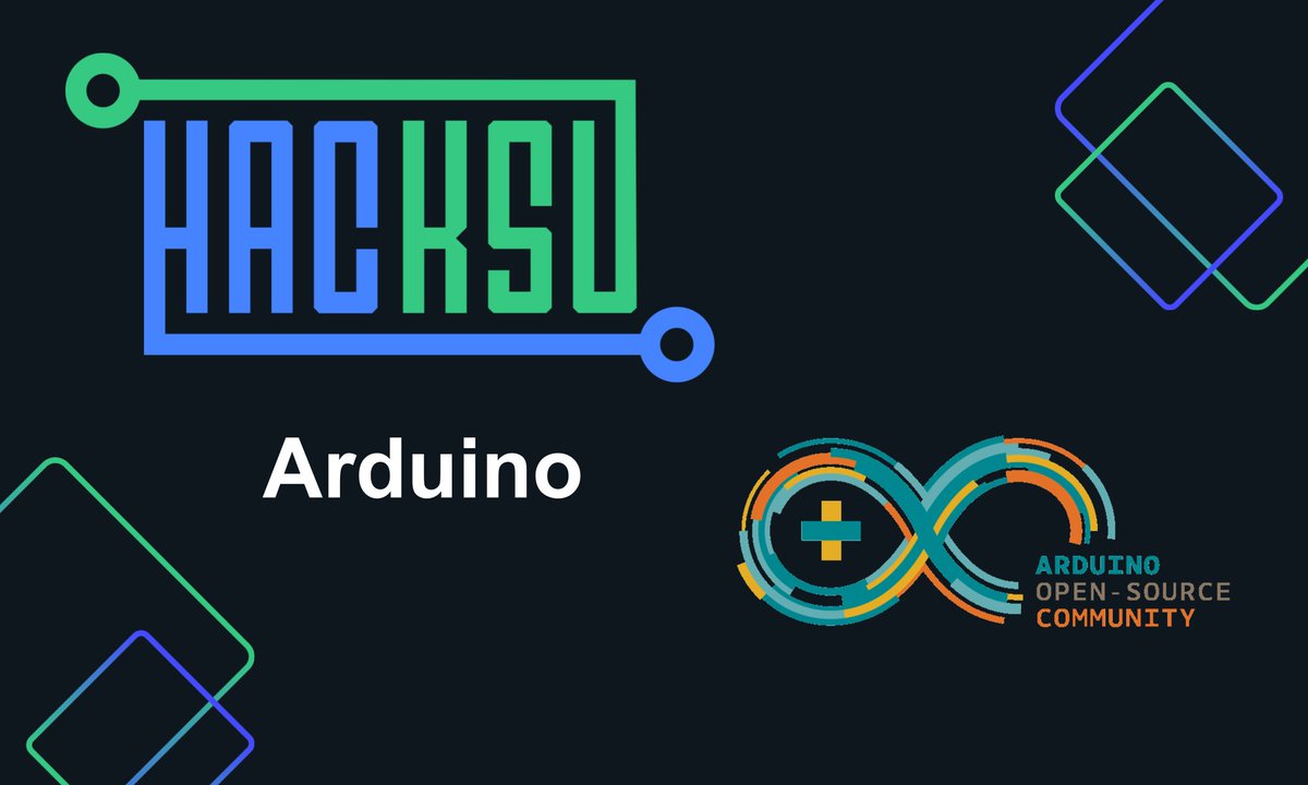 _hacksu's tweet image. Hey HacKSUers! Wanna learn how to use a microcontroller? Then you&apos;re in luck, because this week Josh is teaching a lesson on Arduino, an open-source hardware microcontroller. Come in person to use a real Arduino (and pizza) or virtually to use a virtual one on TinkerCAD.