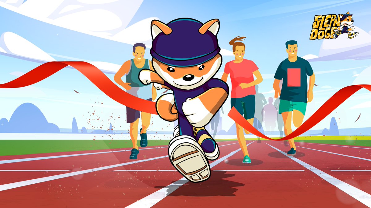 StepnDoge's tweet photo. Trending: Move To Earn 🏃

Health + Earnings + Fun = #StepnDoge 🐶 https://t.co/DkpfpJpoXY