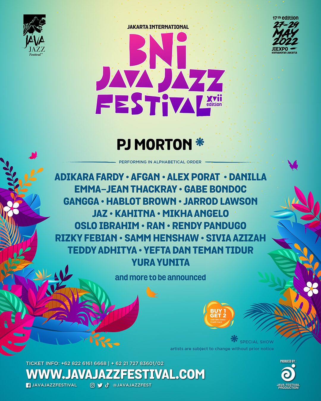 Java Jazz Festival on Twitter "The wait is finally over. First lineup