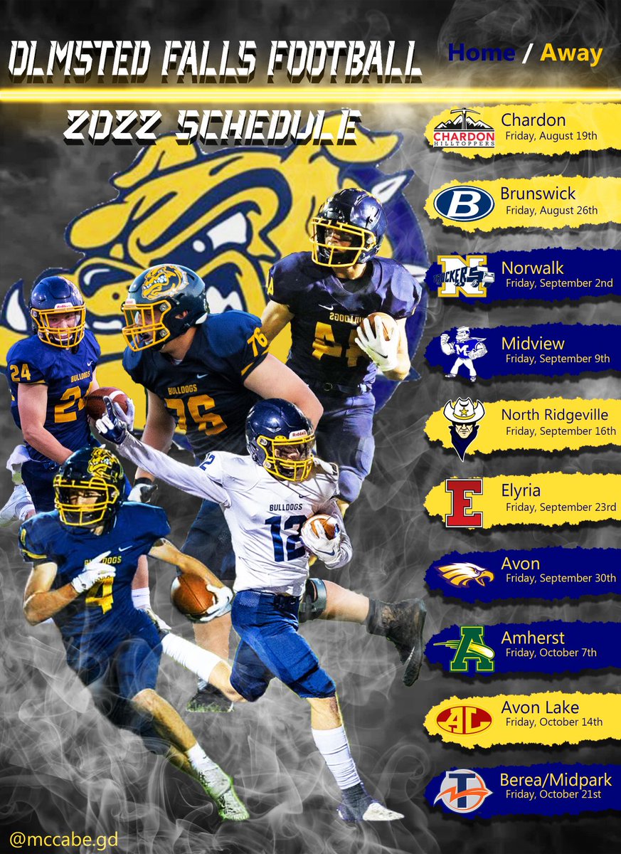 OFfootball1's tweet photo. 2022 schedule https://t.co/yb4dPJgUXb