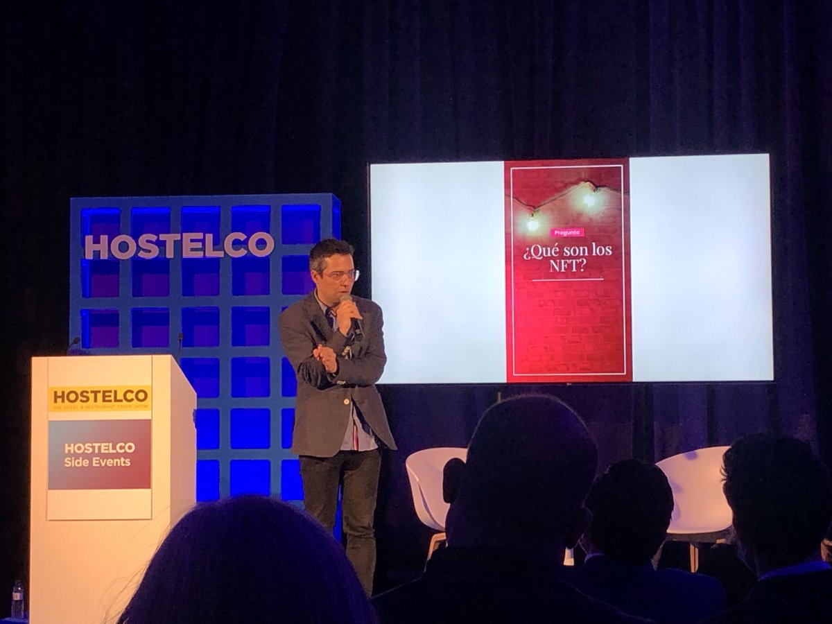 El metaverso y los NFTs en el sector turístico, explicados por Rafael de Jorge, CEO de Growtur. Presente y futuro del sector en ⁦<a href="/Hostelcobcn/">HOSTELCO</a>⁩ Side Events ⁦<a href="/ithotelero/">ITH</a>⁩ ⁦<a href="/ThinkTur/">ThinkTur</a>⁩ ⁦<a href="/CEHATes/">CEHAT</a>⁩ ⁦<a href="/AMTSolyPlaya/">AMT Sol y Playa</a>⁩ ⁦<a href="/TurismoEspGob/">SECRETARÍA DE ESTADO DE TURISMO</a>⁩ ⁦<a href="/SEGITTUR/">SEGITTUR</a>⁩