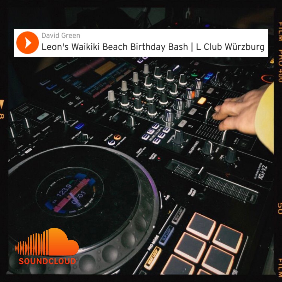 DavidGreenDE's tweet photo. New Mix out on Soundcloud. Link in Bio! ENJOY! 🙏🏼❤️ https://t.co/Y8GbOkfLw9