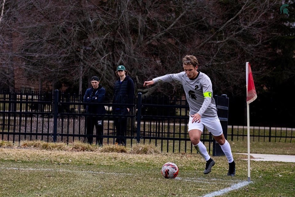 MSU_MSoccer's tweet photo. Thanks to everyone who came out yesterday! Loved being back at DeMartin!

#GoGreen https://t.co/dHWVW61kyY