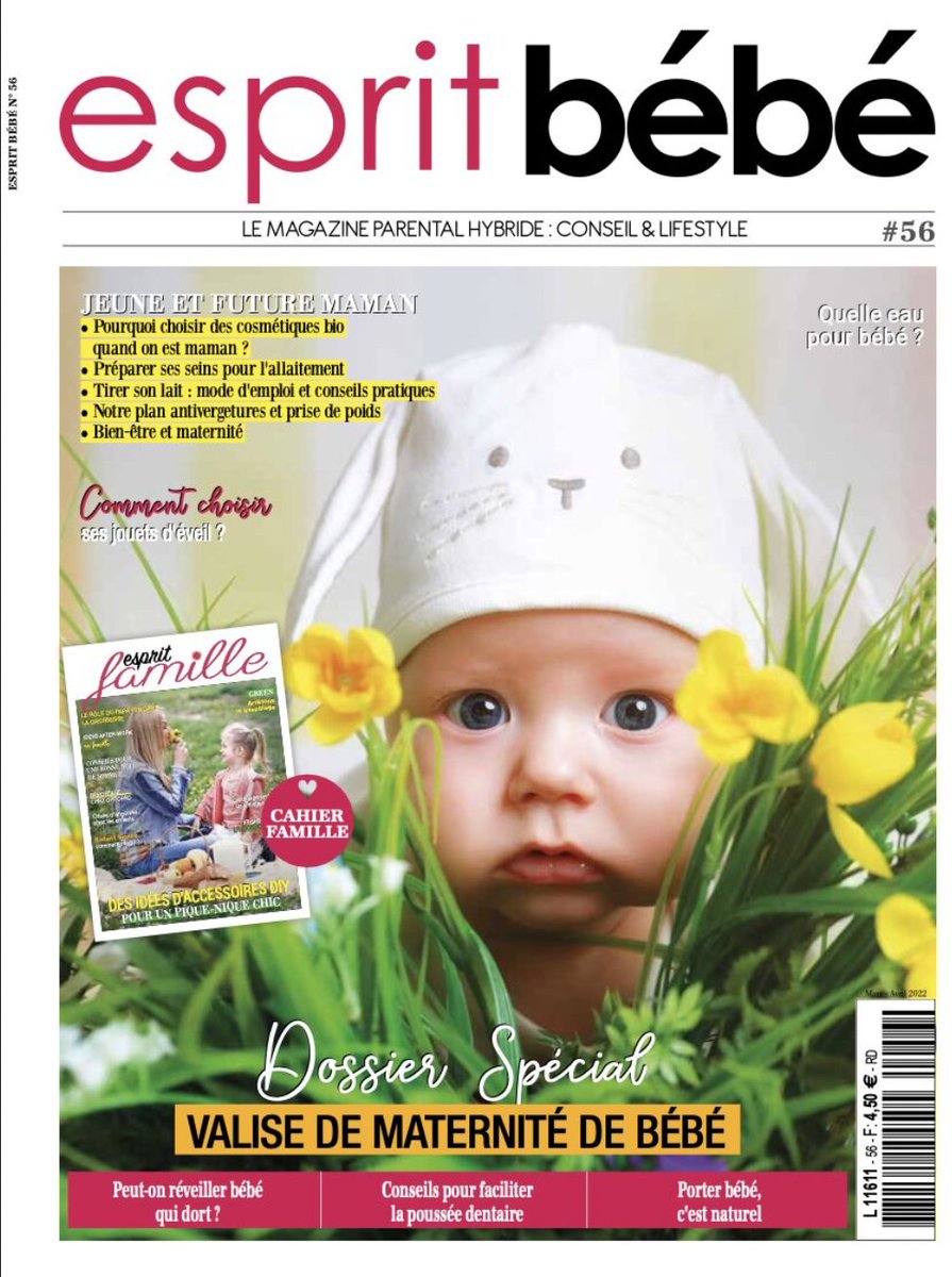 gazouyi_app's tweet photo. [ PARUTION MAGAZINE ESPRIT BÉBÉ ]

🤩 Heureux d’apparaître dans les coups de coeur pour les familles !

#parution #bebe #magazine #famille https://t.co/f3UErbvgNK