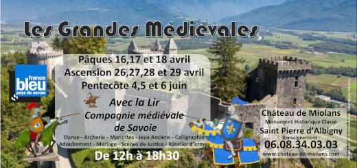 chateaumiolans's tweet photo. Les grandes médiévales avec la Lir, Compagnie médiévale de Savoie, 
- Pâques 16, 17 et 18 avril
- Ascension 26, 27, 28 et 29 avril
- Pentecôte 4, 5 et 6 juin
De 12h à 18h30 https://t.co/LZhuplSyqU