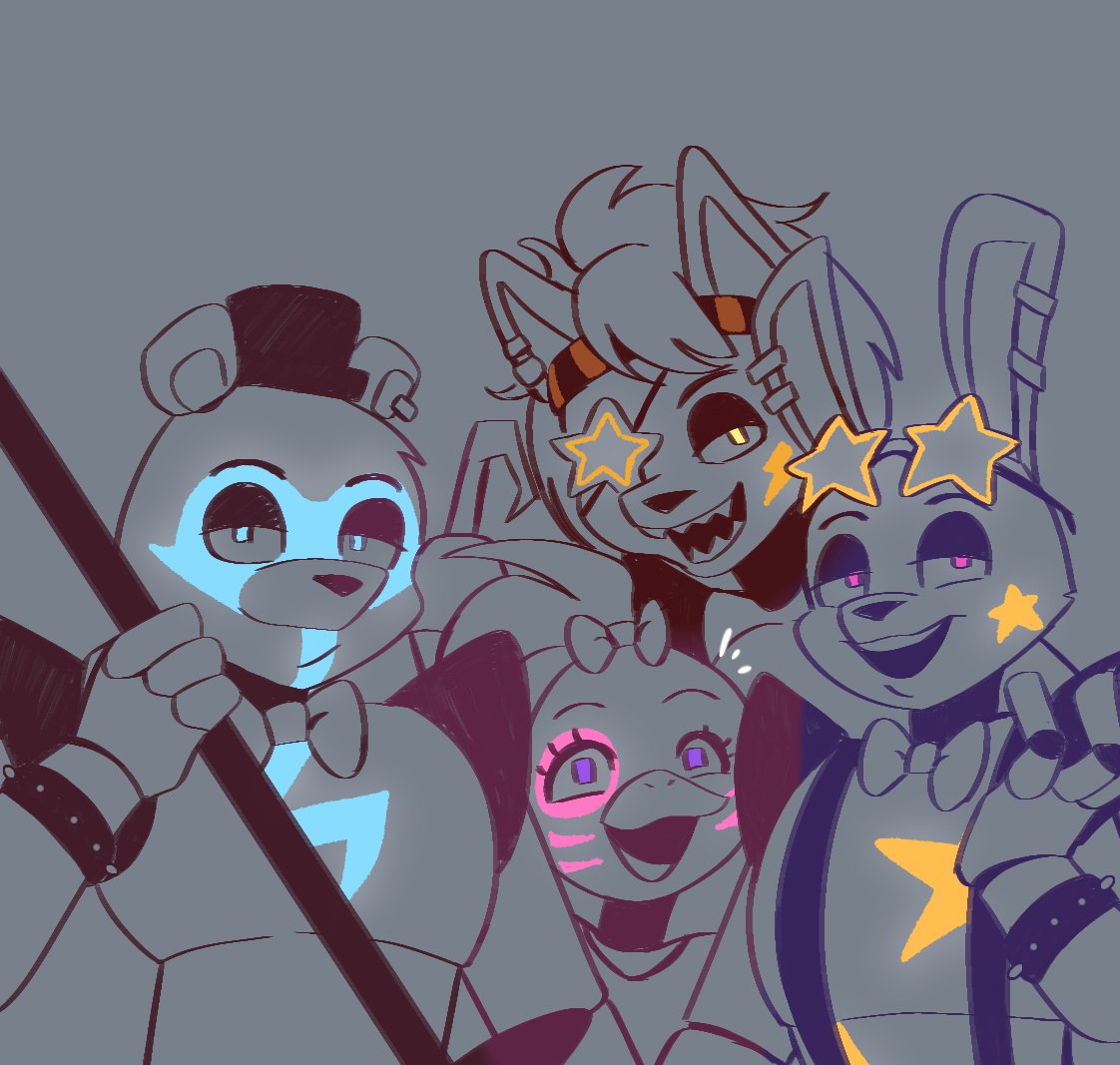 lim_limonn's tweet photo. Not the best but i have fun drawing them all😩💕

#histoDTIYS #fnaf https://t.co/APep51v8yR