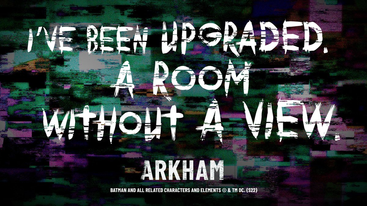 ArkhamRisesLDN's tweet photo. Visiting hours are open. 🃏 https://t.co/mRFXddIHwK