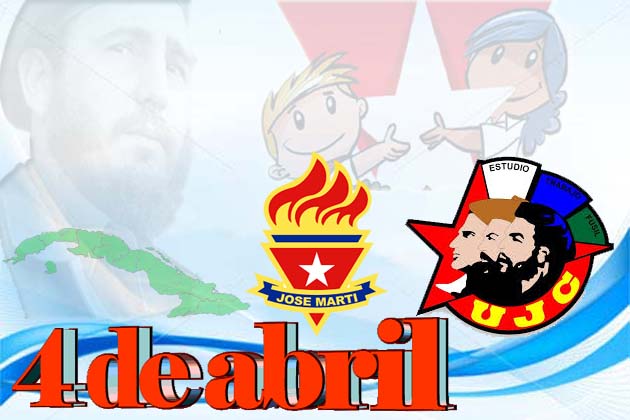 La #UJCdeCuba y la #OPJM, celebran su aniversario.  Felicidades!!!!