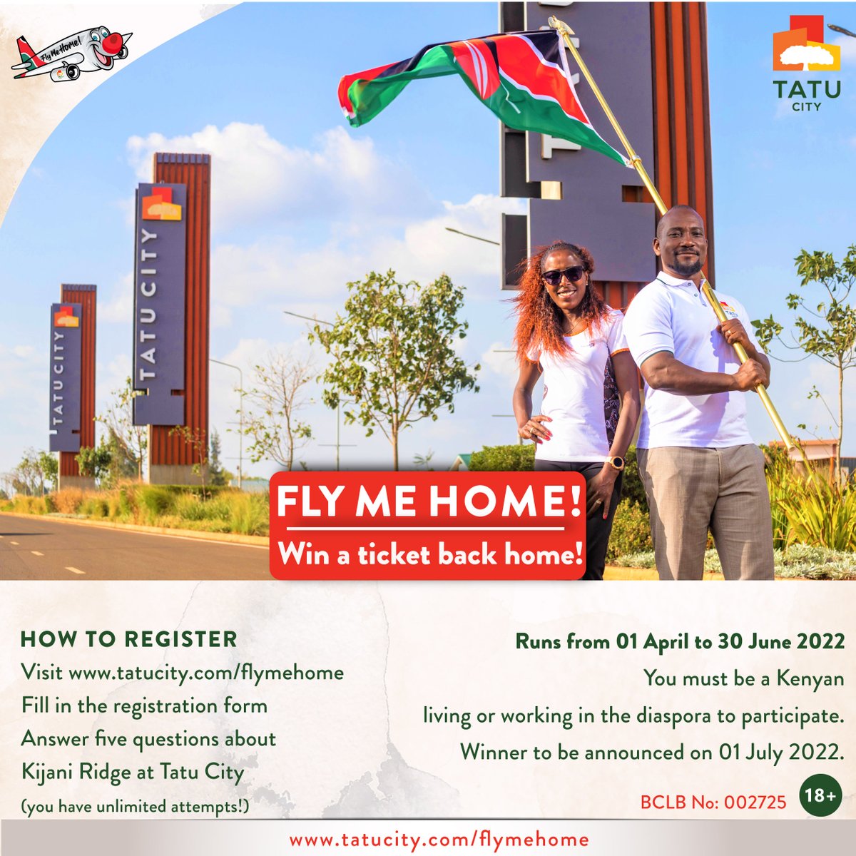 tatucity.com/news/the-ultim…
So long as you're a kenyan living/working in the #diaspora, #flymehome is all you need!