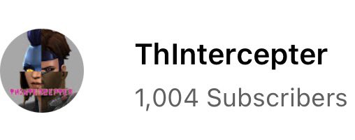 Last night, I finally hit 1k subs on my channel! Thank you all so much for your support!