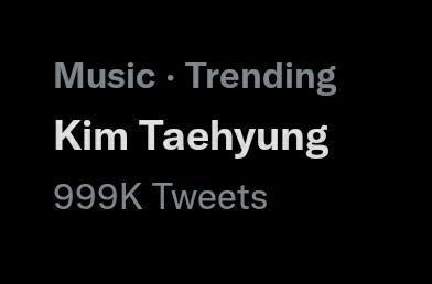 999k tweets sobre 'Kim Taehyung'
👀🔥

#BTSV #방탄소년단뷔 #Taehyung <a href="/BTS_twt/">방탄소년단</a>