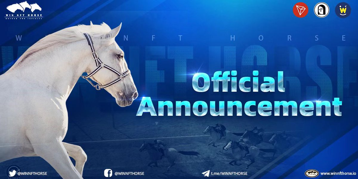 WINNFTHORSE's tweet photo. 📩Player consultation, receiving less financial income

💎When receiving staking wealth management income (NFT)
⚖️2% handling fee will be deducted

❤️Don't worry https://t.co/qgRH1iQhyZ