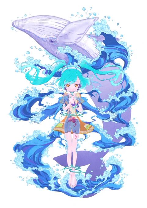 540日目。波少女。初音ミク47/50 