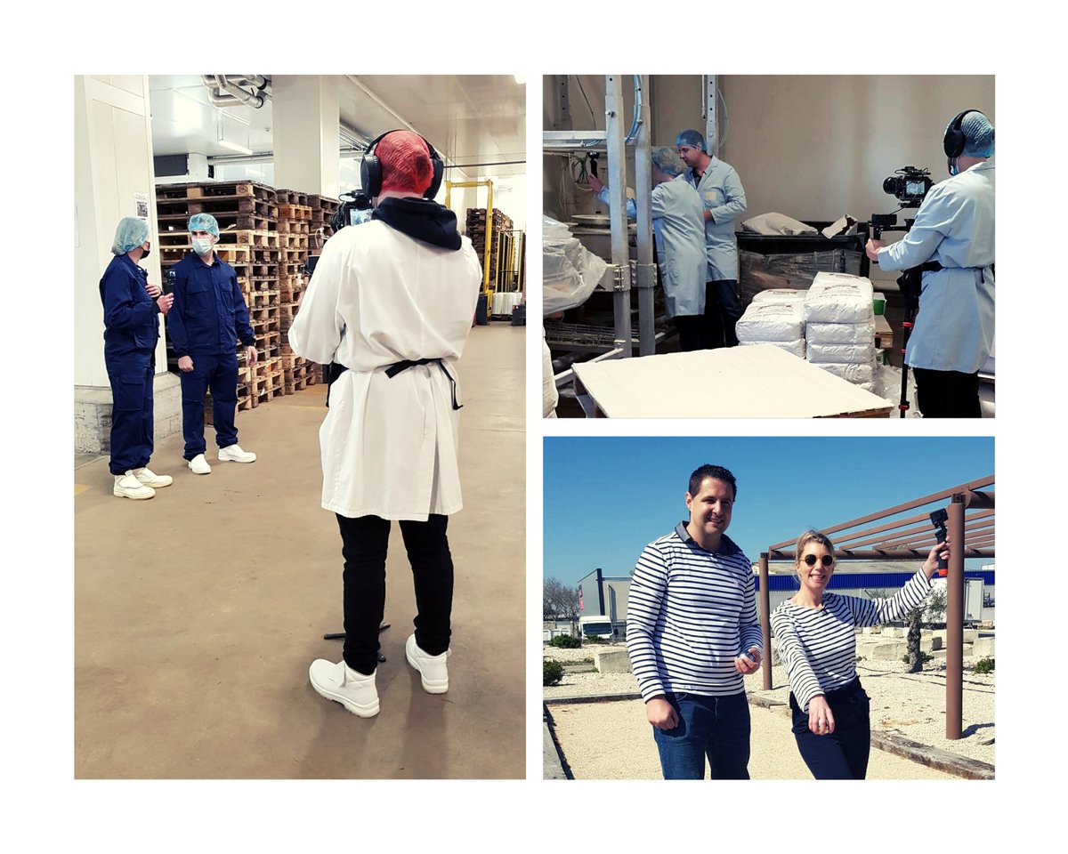 🎥Nouvelle journée de tournage chez BIOVENCE et AGIS. La journaliste Laetitia Roitberg accompagnée du vidéaste Maximilien Adler ont fait étape à Avignon pour leur tour de France de l'agroalimentaire !

📺 Bientôt sur vos écrans...