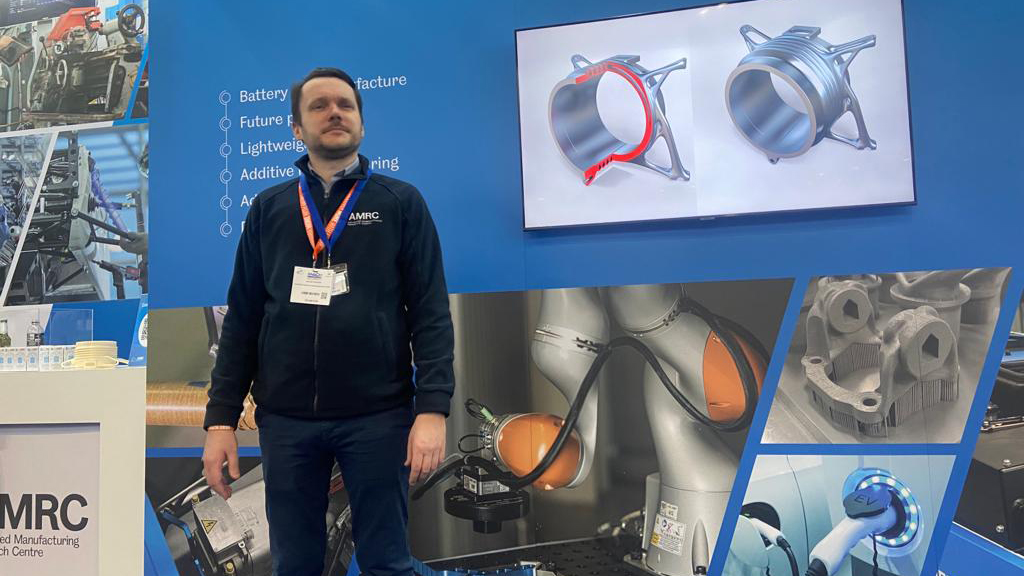 TheAMRC's tweet photo. In today's final talk, Abdul Haque & Valdis Krumins explain how #ProjectELLI's driveshaft constant velocity joints were redesigned for #AdditiveManufacture through generative design & topology optimisation, to remove material from non-critical regions.
https://t.co/brPMaEP90K https://t.co/hKwJQwJgWB