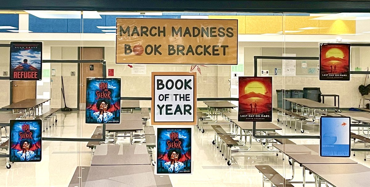 BowmanLibrary (@bowmanlibrary) on Twitter photo The results are in: Hide and Seeker by <a href="/dakadh/">Daka Hermon</a> is our school’s favorite book in our March Madness Book Bracket!! 💜 We love this scary twist on a fun childhood game. The results are in: Hide and Seeker by <a href="/dakadh/">Daka Hermon</a> is our school’s favorite book in our March Madness Book Bracket!! 💜 We love this scary twist on a fun childhood game.