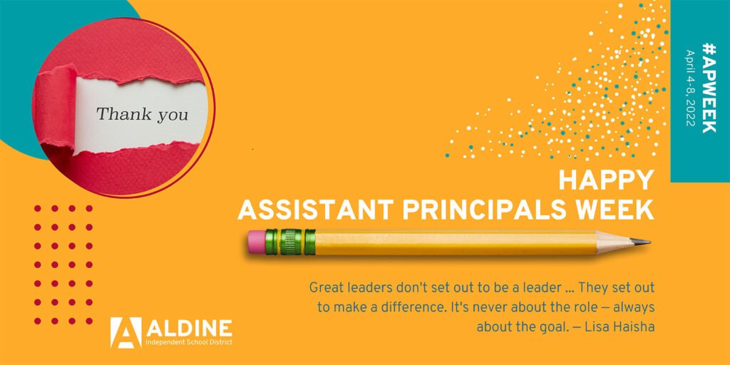 Davis9_AISD's tweet photo. We honor our Assistant Principals for their service and dedication, their tireless effort in supporting student learning and achievement, and for providing leadership and direction for our staff.

Ms Hightower, Mr Canales &amp; Mrs Tolbert, we appreciate you! #APWeek22 https://t.co/CSCN7rveD1