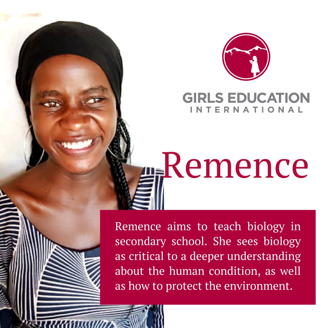 Remence is pursuing a Bachelor's in #Education, with a focus on Biology, at the University of Dodoma. During Global Giving’s Little by Little campaign, Girls Ed seeks to raise $6,000 for 4 young women in #Tanzania to go to university. To #give, click here: globalgiving.org/microprojects/…