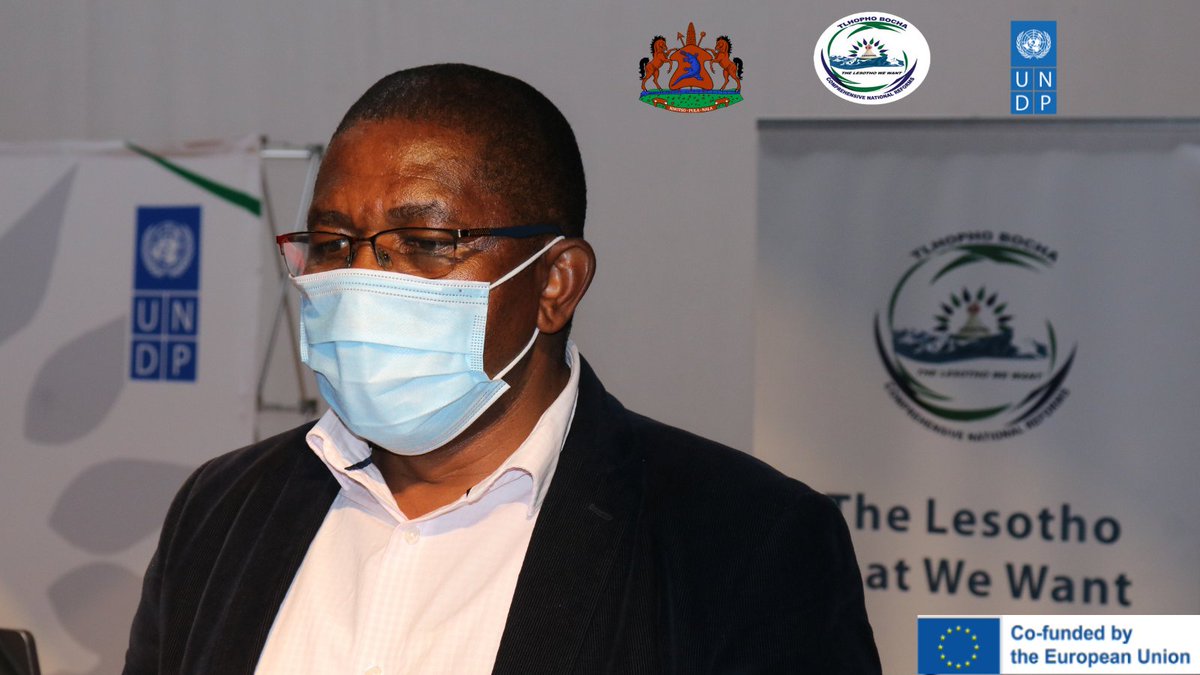 UNDPLesotho's tweet photo. National Ownership of the Lesotho #NationalReforms
The Forum is meant to garner national ownership, inclusivity and transparency by including representatives from @LcnLive, @LANFOD, @NewMisa_Lesotho, @LAT, @LENAFU, Youth & Women Organizations.
#TheLesothoWeWant #SDG16 https://t.co/2tWrVqbD4P