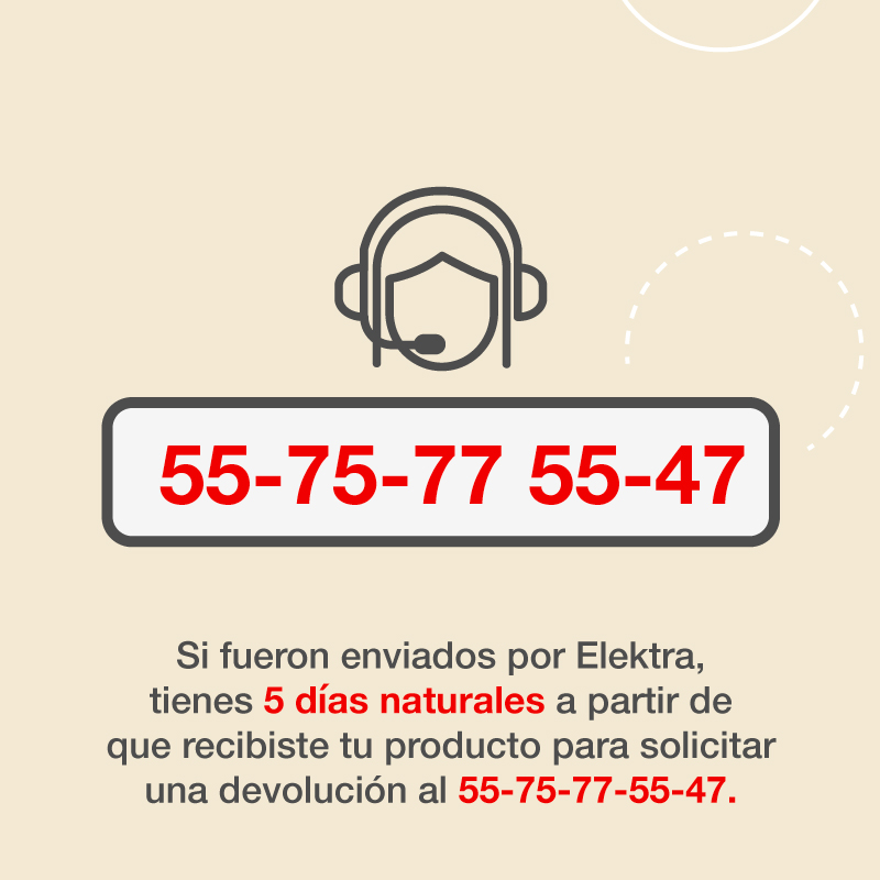 No te preocupes, si buscas hacer una devolución, aquí te decimos los tiempos que aplican para cada tipo de compra.