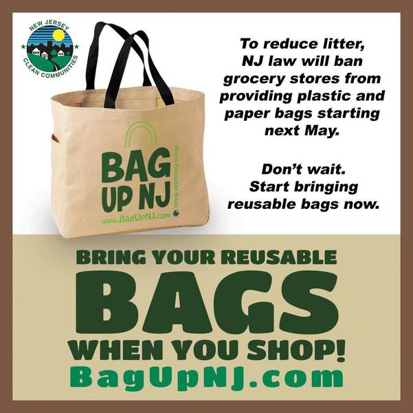 Get ready New Jersey!
🛑 Ban on single use plastic bags takes effect May 4th! NJ retail stores, grocery stores &amp; food service businesses may not provide or sell single-use plastic carryout bags &amp; polystyrene foam food service products.
➡️ More ℹ️ here: business.nj.gov/bags/plastic-b…