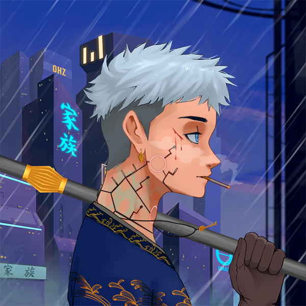 KazokuNFT's tweet photo. 🉑Welcome to Kazoku City.

As our very first sneak peek, we present you Kai.

Like + RT 🔥
No interactions will go under the radar. https://t.co/EHOODWkpGL